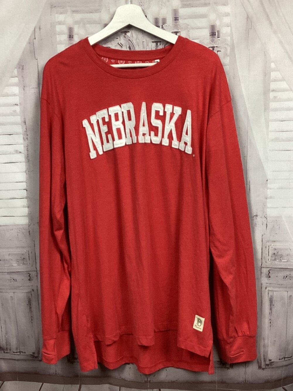 Nebraska Cornhuskers Red Long Sleeve Tee Shirt 2XL